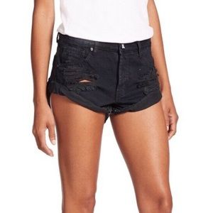 One By One Teaspoon Denim Bandit Shorts